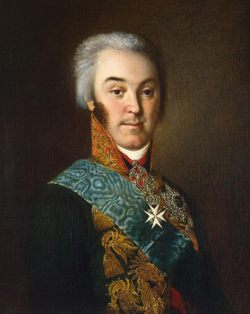 Портрет графа Н.П. Шереметева. Худ. Н. И. Аргунов. 1800-е гг.