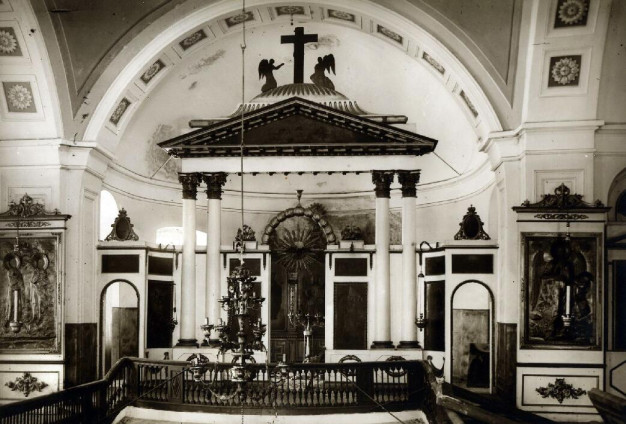 Иконостас Знаменского храма в нач. ХХ в.